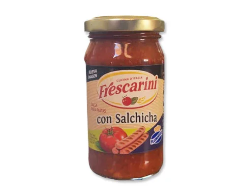 Frescarini Salsa Para Pastas Con Salchicha Plumrose 190g