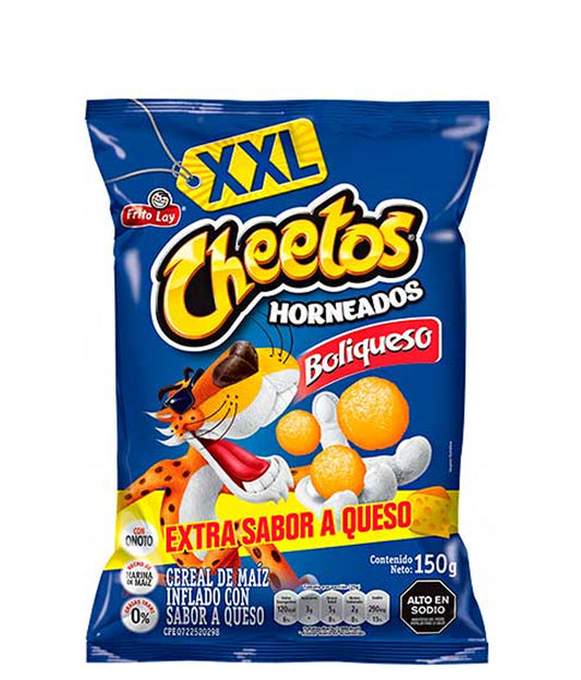 Frito Lay Cheetos Horneados Boliqueso XXL 150g