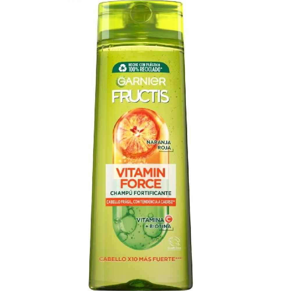 Garnier Fructis Shampoo Arancia Rossa Vitamina & Fuerza