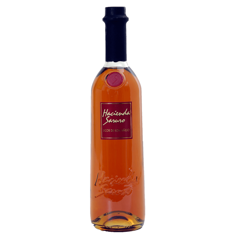 Hacienda Saruro licor de ron añejo 700ml.