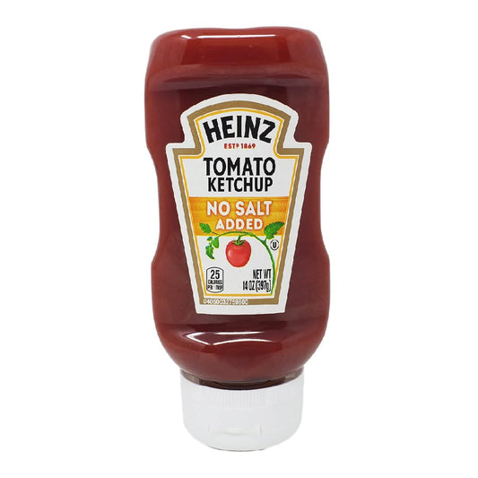 Heinz tomate ketchup -Sin sal añadida 397g