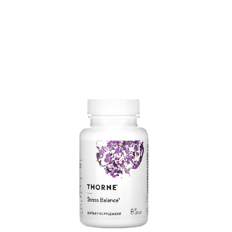 Thorne Stress Balance Dietary Supplement - Suplemento dietético para el equilibrio del estrés 60 Capsulas