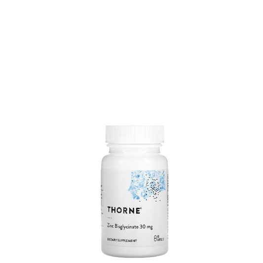 Thorne Zinc Dietary Supplement Bisglycinate - Bisglicinato de zinc 30 g 60 Capsulas