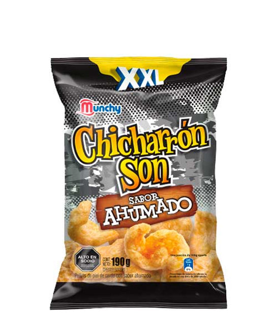 Munchy Chicharrón Son Sabor Ahumado XXL 190g