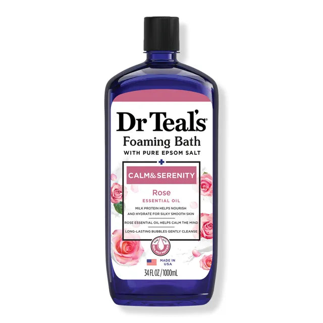 Dr Teal's(calm & serenite)baño relajante con aceite esencial de rosa