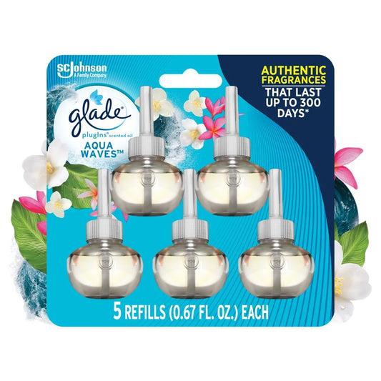 Glade  Aqua Waves 5 Recargas