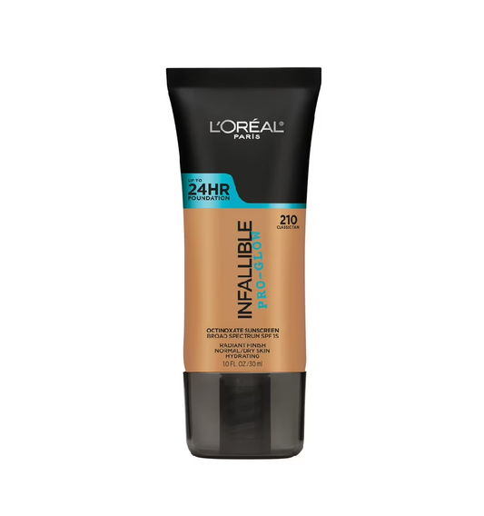 Loreal Paris Infallible Pro - Glow 210 classic tan 30ml