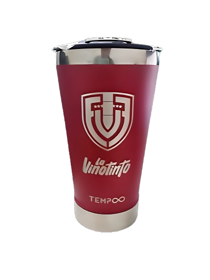 Tempoo Cooler Edición Vinotinto Color Mate Red Blood Heart