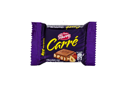 Nestle chocolate con leche y avellanas Carre 25 g