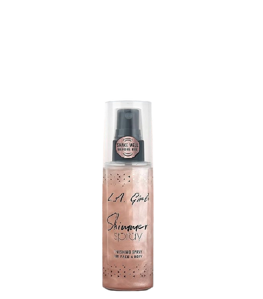 L.A Girl Shimmer Spray Finishing Spray For Face & Body - Spray de acabado para rostro y cuerpo 80ml