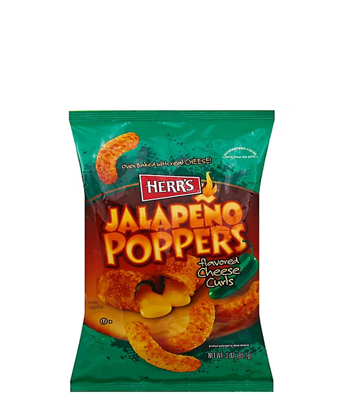 Herr's Jalapeño Poppers Sabor A Jalapeño Y Queso 170g