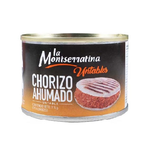 La Montserratina chorizo ahumado contenido neto: 115g