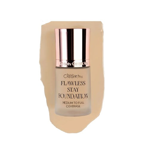 Beauty Creations Base Flawless Stay Foundation Medium To Full Coverage FS 3.6 30ml