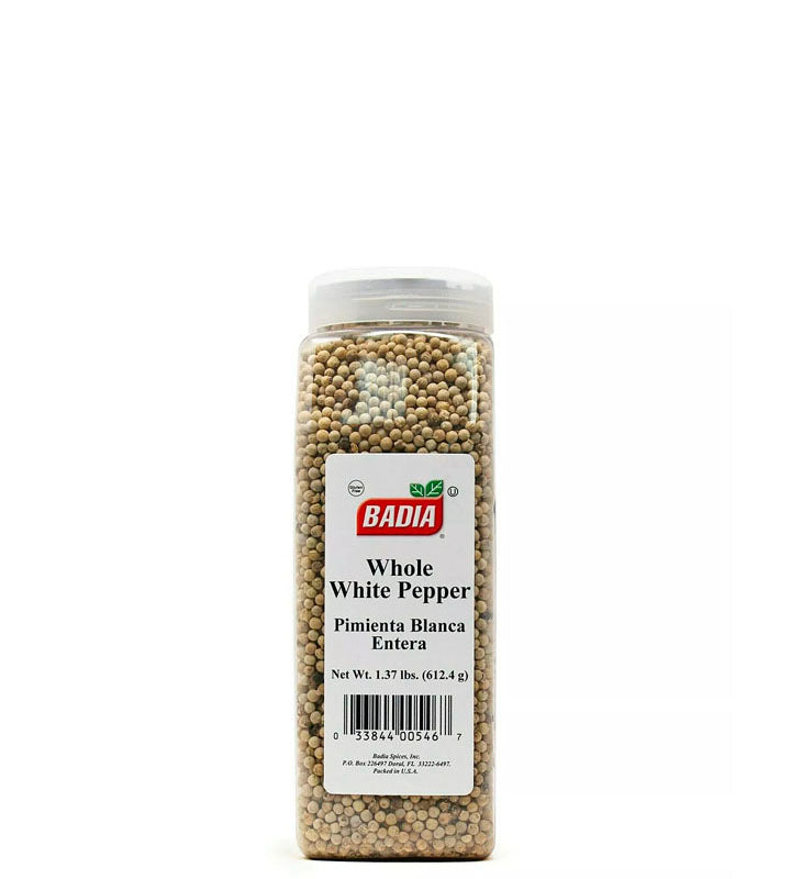 Badia Pimienta Blanca Entera 650g