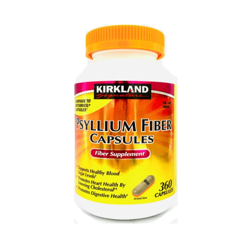 Kirkland Psyllium fiber (Fibra) en capsulas