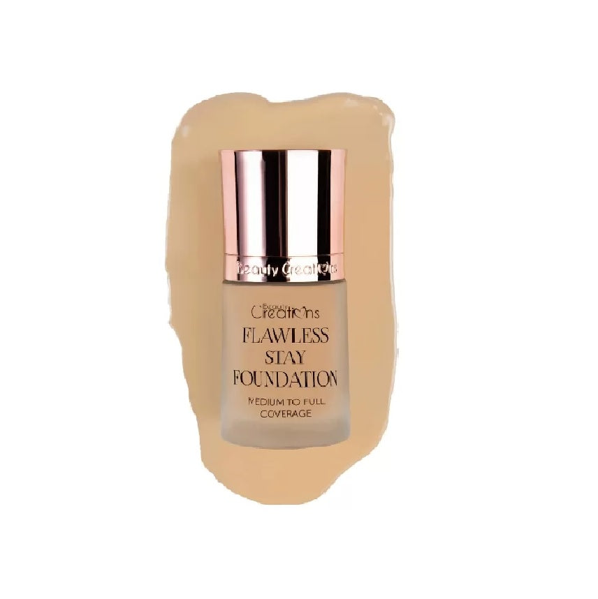 Beauty Creations Base Flawless Stay Foundation Medium To Full Coverage FS 4.6 30ml