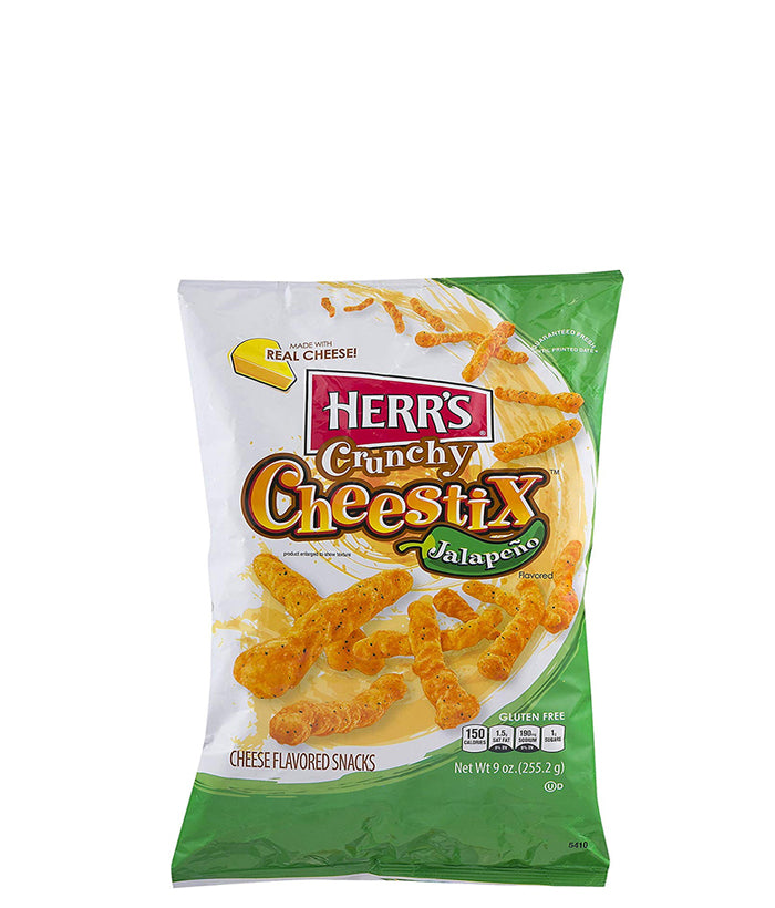 Herr's Crunchy Cheestix Jalapeño 227g