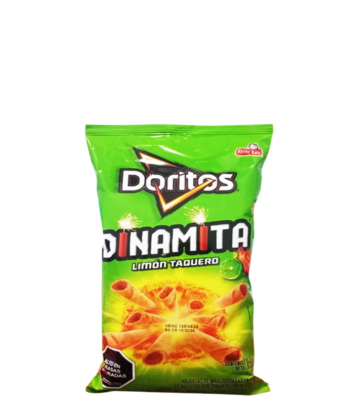 Frito Lay Doritos Dinamita Limón Taquero 150g