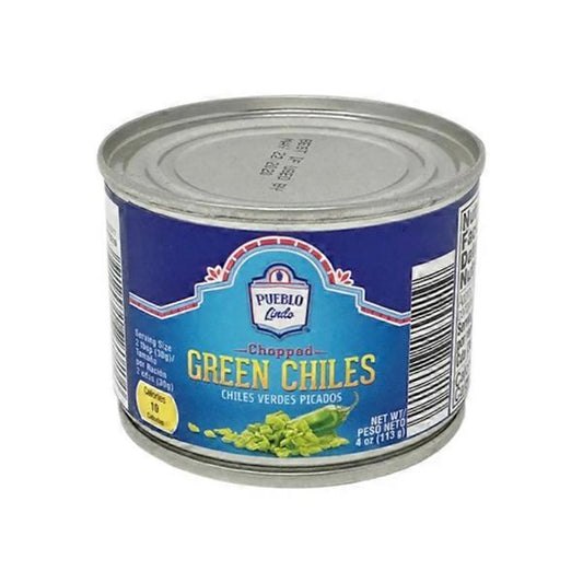 Pueblo Lindo Chopped Green Chiles chiles verdes picados 113g