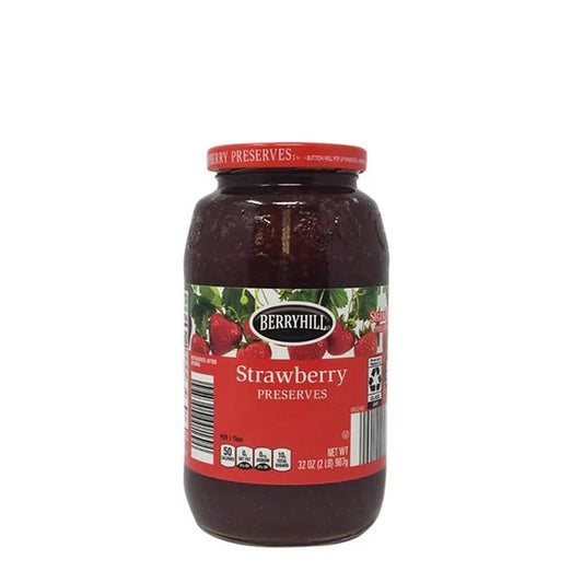 BERRYHILL Strawberry - Mermelada de fresa 510 g