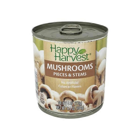 Happy Harvest hongos- champiñones en trozos 184g