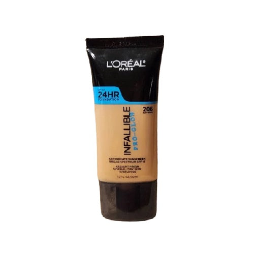 Loreal Paris Infallible Pro - Glow 206 buff beige 30ml