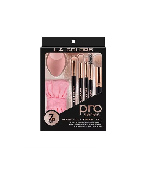 L.A. Colors Pro Series Essentials Travel Set 7pc Set