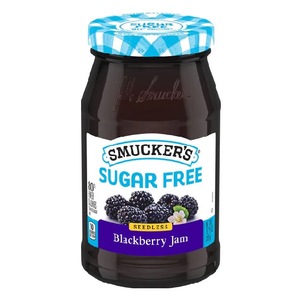 SMUCKERS sugar free Blackberry Jam- Mermelada de Moras sin azúcar 361g