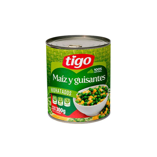 Tigo Maíz Y Guisantes Hidratantes 300g