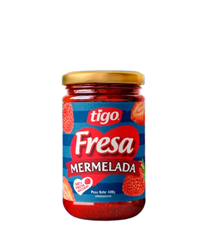 Tigo Mermelada De Fresa 400g