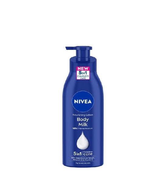 Nivea Nourishing Lotion Body Milk New 5 In 1 400ml
