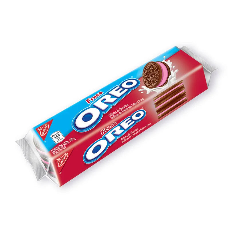 Nabisco Oreo de fresa 108g