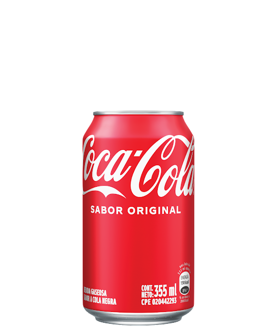Coca-Cola original/sabor a cola negra - Bebida gaseosa en lata 355ml