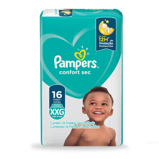 Pañales Pampers confort sec- Talla XXG