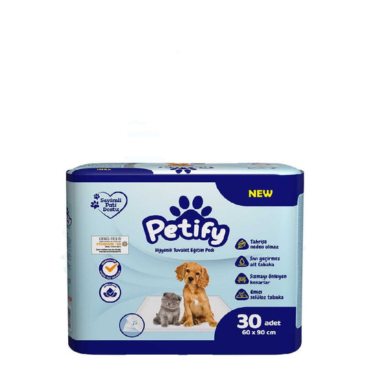 Petify Pets Training Pad / Tapetini Igienici Per Animali 60 X 90 Cm 30 Pads