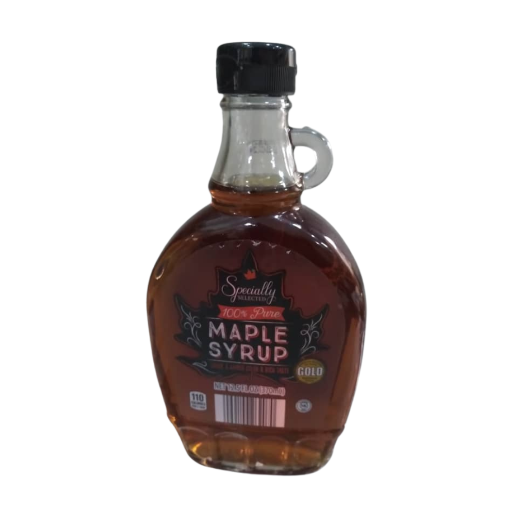 Specially Selected Jarabe de arce 100% puro grado A, color ámbar 370 ml