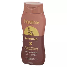 Coppertone loción de protección solar bronceado 8 (237) ml