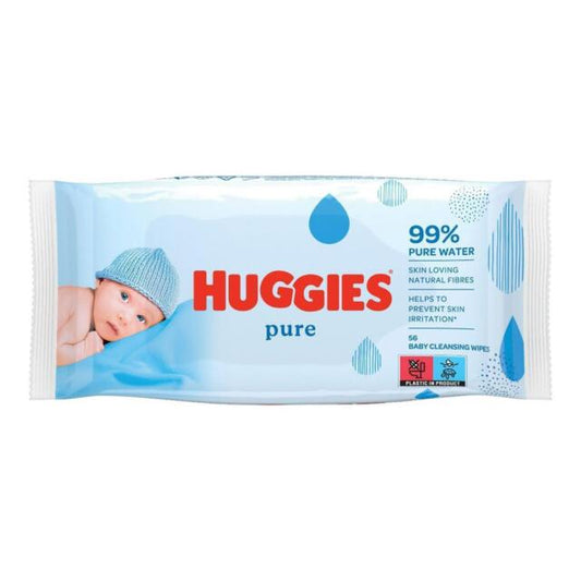 HUGGIES Pure-Toallitas para bebes