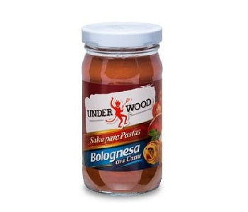 Under Wood Salsa para Pastas Bolognesa con carne 190g