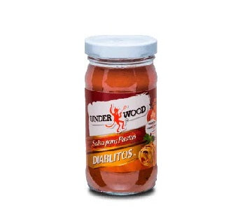 Under Wood Salsa para pastas Diablitos 190g