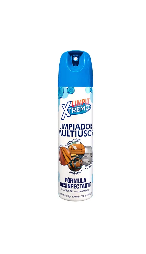 Limpio Xtremo Limpiador Multiusos Formula Desinfectante 200ml