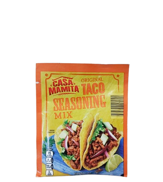 Casa Mamita Taco Seasoning Mix Original, 28g