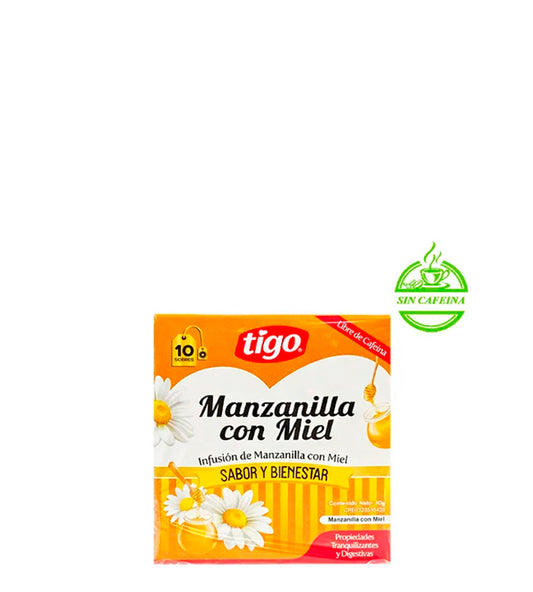 Tigo Te de Manzanilla con Miel 10Ud