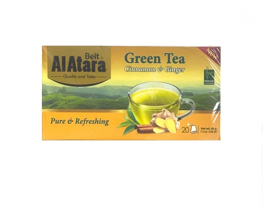 AI Atara Green Tea con Canela y Jengibre 20 sobres