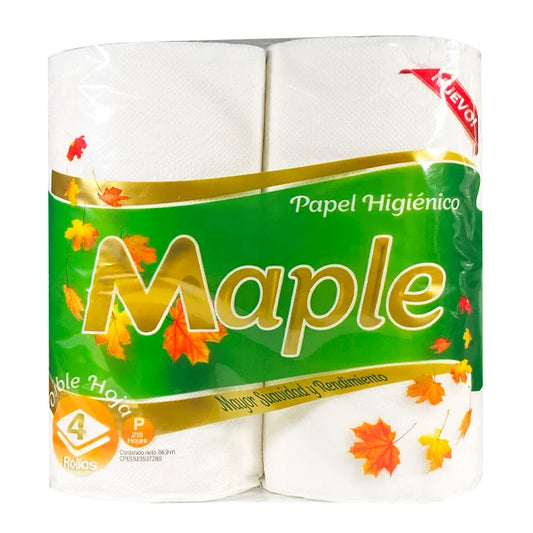 Maple Papel Higiénico 4 Rollos