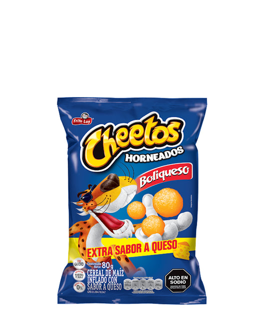 Frito Lay Cheetos Horneados Boliqueso 80g