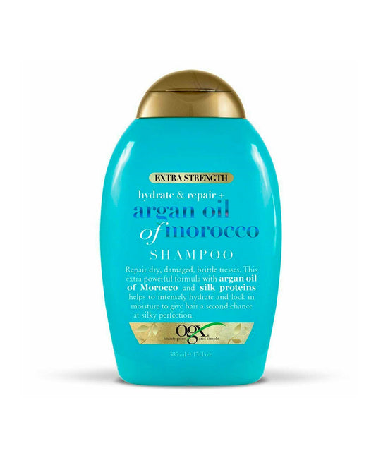 Ogx Extra Strength Hydrate & Repair + Argan Oil Of Morocco Shampoo 385ml