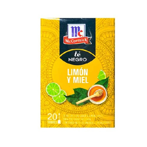 Té Negro Limon y Miel 20und McCormick