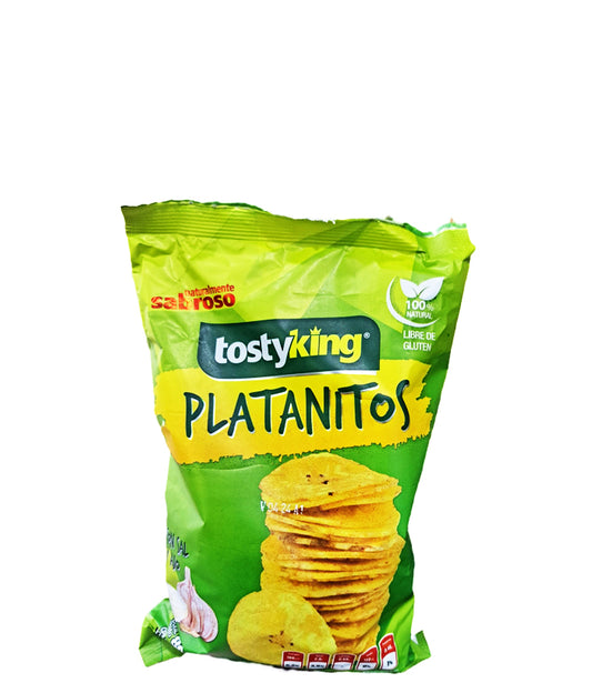 TostyKing Platanitos Con Sal Y Ajo 80g