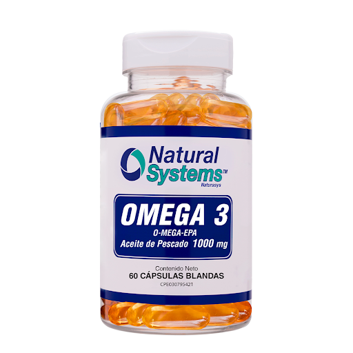 Natural systems omega 3 0-mega -epa aceite de pescado 1000 mg 60 capsulas  blandas